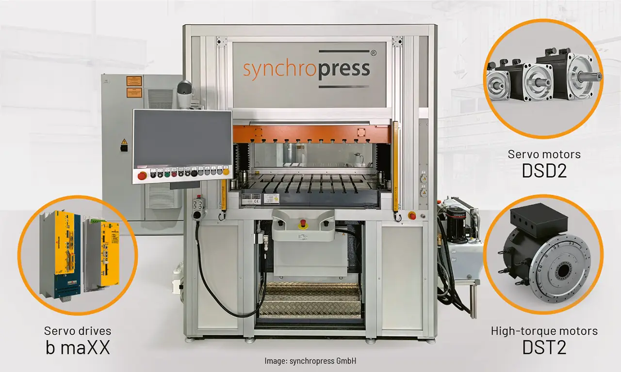 components screw press