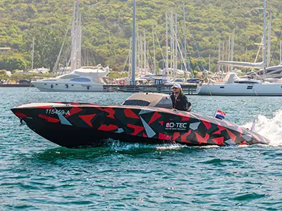 Fully electric: eD-TEC speed boat