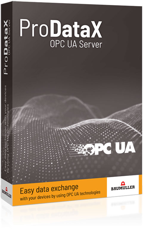 ProDataX: Baumüller control units with OPC UA server