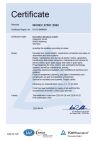 封面图片  Certificate Baumüller ISO/IEC 27001:2022 en