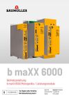 封面图片  Technical documentation b maXX 6500 Betriebsanleitung
