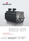 封面图片  Technical documentation Instruction handbook  DSC2-071 Motors