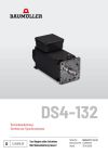 封面图片  Technical documentation Betriebsanleitung DS4-132 Motoren